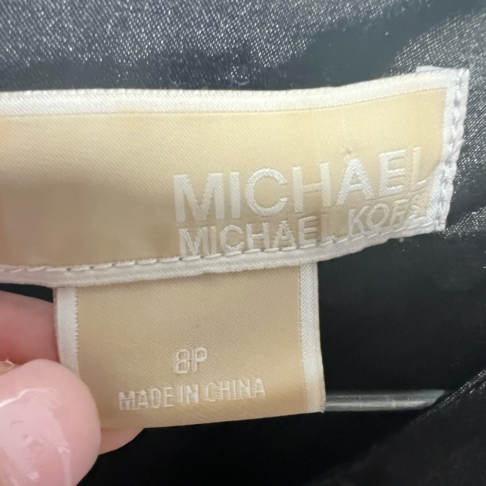 Michael Kors Black Mini Dress (MB1) - Picture 11 of 12
